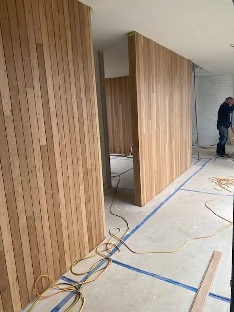 Contemporary renovated interior